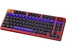 MSI Forge TKL Wireless MLG Edition Gaming Keyboard-Mechanical Linear Switches, Dye-Sublimated PBT Keycaps, Anti-Slip Base, RGB, USB 2.0, Bluetooth, 2.4 GHz - Black - View 8