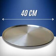 Pizza Baking Pan & Pizza Molds - Silver - View 2