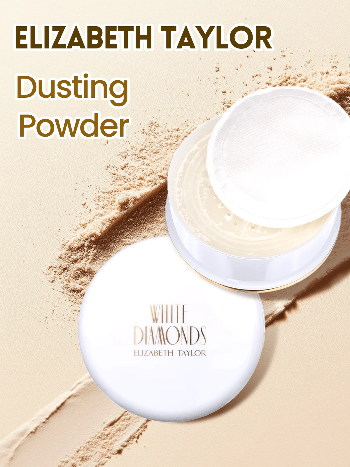 Elizabeth Taylor 白色钻石女士散粉 2.6盎司/75克 - 多樣化香型 - 查看 1