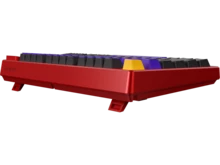 MSI Forge TKL Wireless MLG Edition Gaming Keyboard-Mechanical Linear Switches, Dye-Sublimated PBT Keycaps, Anti-Slip Base, RGB, USB 2.0, Bluetooth, 2.4 GHz - Black - View 9