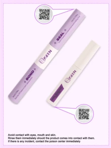 728pcs, 280pcs, 168pcs D-Curl, C-Curl Eyelash Extension Kit, DIY Eyelash Extension Set, 9-16mm, 60D, 100D, 120D Individual Lashes Set, Includes Lash Glue, Sealant, Tweezer, Remover Brush, Easy Self-Use (9-16mm, Set) - 紫色 - 查看 3