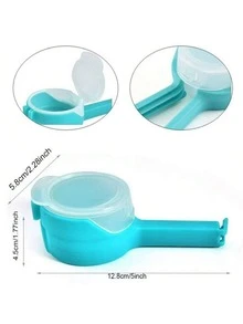1pc Multi-Functional Food Sealing Clip, Keeps Food Fresh, Sealed, Moisture-Proof, Insect-Proof For Snack Bags, Seasoning Bags, Food Bags, Etc. - Multicolor - View 7