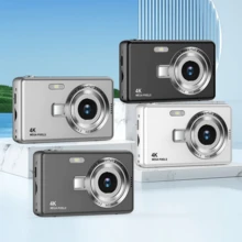 Retro HD Camera For Students, High Resolution 44MP With 16x Digital Zoom - Silver - View 4