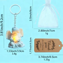18pcs/Set Mother's Day, Teacher's Day, Thanksgiving Day Butterfly Keychain, Lucky Keyring, Holiday Small Gift, Creative Companion Gift. Lucky Keychain, Exquisite Gift. Lucky Keyring, Wallet, Backpack, Car Pendant, Earphone Accessory