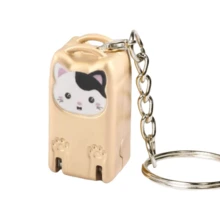 Mini Nail Clippers Folding Multi-Functional Nail Trimmers Lightweight Stainless Steel Keychain Nail Clipper Keychain Accessories