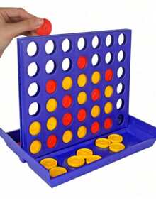 四子连珠早教互动益智棋盘游戏 - 彩色 - 查看 1