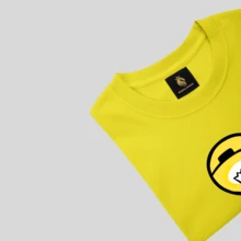 Girls' T-Shirt, 100% Premium Cotton, Short Sleeve, Sizes 6 To 16, With High-Quality Thermal Print, Pink Gang, Emily Vick, Katlen Leozin, Robson - 黃色 - 查看 5