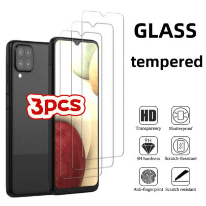 3pcs Tempered Glass Screen Protector Compatible With Samsung Galaxy A32Galaxy A13Galaxy M51Galaxy A51Galaxy A13Galaxy M12Galaxy A33Galaxy A53G