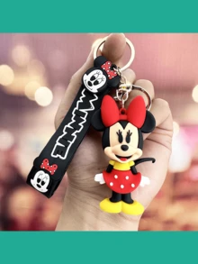 【买家推荐】卡通经典钥匙扣，创意米奇米妮挂件毛绒玩偶，可爱有趣的小礼物