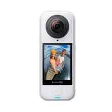 Insta360 [Mới] X4 Air Camera hành động 360° độ phân giải cao 8K, chống rung, chống nước, camera cầm tay bỏ túi lý tưởng cho du lịch, quay vlog, đi xe máy, trượt tuyết và các môn thể thao khác. - trắng - Xem 9