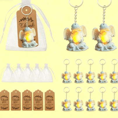 18pcs/Set Mother's Day, Teacher's Day, Thanksgiving Day Butterfly Keychain, Lucky Keyring, Holiday Small Gift, Creative Companion Gift. Lucky Keychain, Exquisite Gift. Lucky Keyring, Wallet, Backpack, Car Pendant, Earphone Accessory