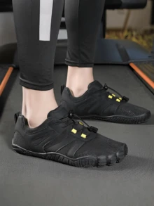 新款户外徒步鞋，男女通用，适合训练、骑行、露营，防滑舒适，休闲百搭，室内健身鞋 - 黑色 - 查看 4