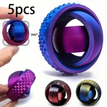 1 Piece 3D Printed Spinning Top Pendant - Vibrant Color Spinning Top Design, Durable Plastic Material, Suitable For Keychains And Jewelry Accessories, Spinning Tops, Keychain Components, Fun Designs, Smooth Surface Finish, Jewelry Making Parts, Jewelry Making Pendants