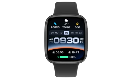  Ostarkdom Smartwatch 1.85" AMOLED 390*450 | Bluetooth Calls, Rotating Crown, 100 Sports Modes, 24-Hour Heart Rate, Blood Pressure, SpO₂ And Sleep Monitoring, Customizable Watch Faces, Practical Gadgets, 350 MAh Battery And 3ATM Water Resistance