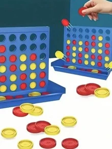 四子连珠早教互动益智棋盘游戏 - 彩色 - 查看 3