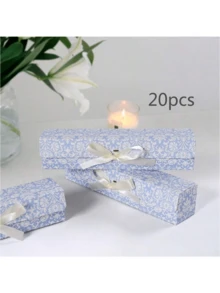 20pcs Valentine's Day Gift Packaging Boxes, Chocolate Paper Boxes Korean Style Single Grid Candy Boxes, Valentine's Day & Theme Party Gift Packaging Boxes - Multicolor - View 7