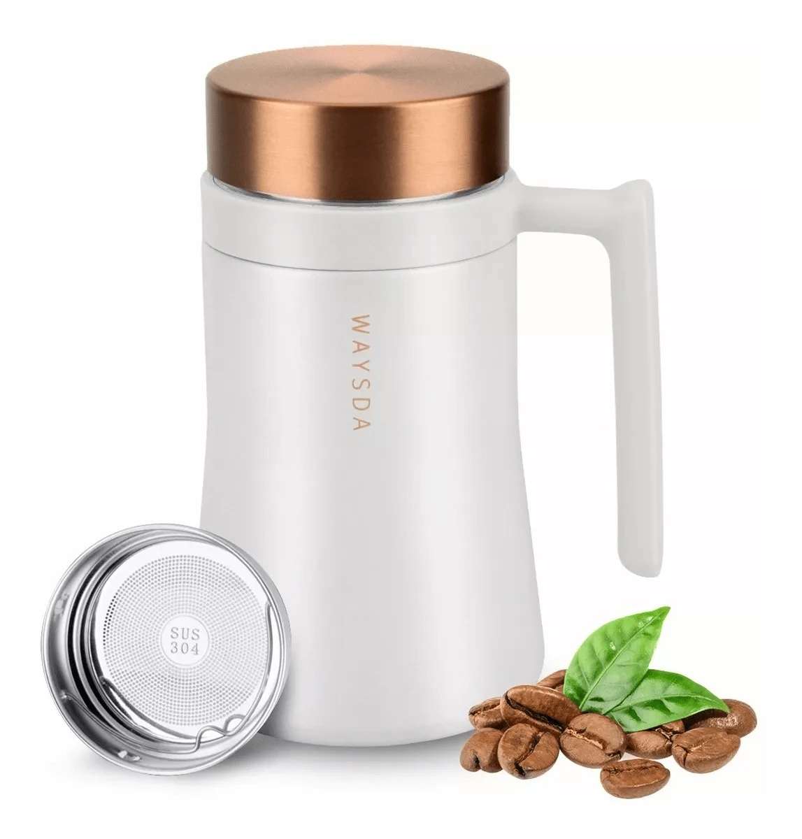 SSGP Stainless Steel  Portable Thermal Coffee Mug 480ml