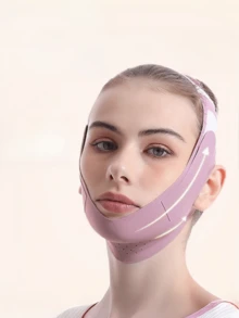 1pc Women Day And Night Facial Band, Suitable For Daily And Sleep Wear, Reusable, Breathable Fabric, Specially Designed For Home Beauty Care, Perfect As A Gift For A Good Friend - Multicolor - View 16