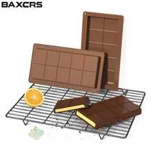 1个巧克力棒模具，大号加厚硅胶巧克力棒模具，大号巧克力糖果棒模具，适合DIY烘焙，返校季必备 - 彩色 - 查看 11