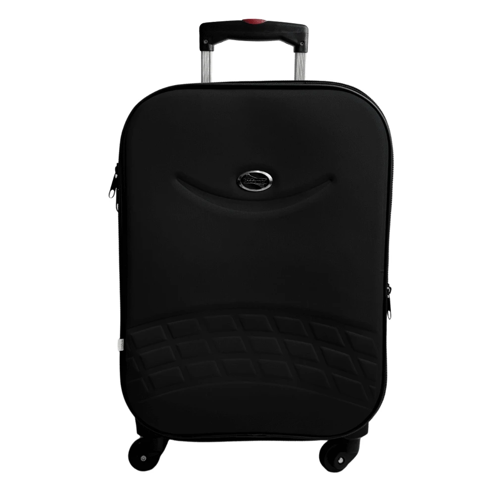 10kg Carry-On Suitcase With 360° Spinner Cover, Expandable +30% Capacity, ANAC Standard - GROTAFERRATA - màu đen - Xem 1