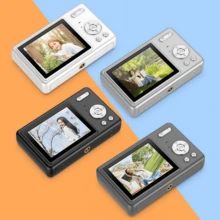 Retro HD Camera For Students, High Resolution 44MP With 16x Digital Zoom - Silver - View 8