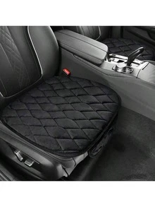 1 cái/2 cái/3 cái/7 cái Đệm ghế ô tô có túi đựng, thiết kế thêu vải nhung, kiểu dáng thời trang cao cấp, ấm áp và thoải mái, phù hợp với mọi mùa và mọi loại xe, phụ kiện nội thất ô tô - Nhiều màu - Xem 4