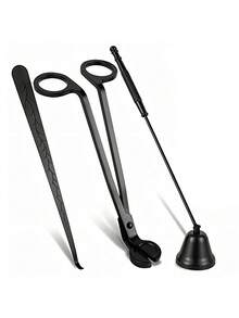 三合一蜡烛芯修剪器套装 - 蜡烛芯修剪器、灭烛器、浸烛器，不锈钢蜡烛配件套装，含蜡烛芯切割器和灭烛器 - 均碼 - 查看 11