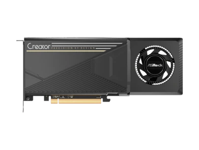 ASRock Creator Radeon AI Pro R9700 R9700 CT 32GB 256-Bit GDDR6 PCI Express 5.0 X16 Graphics Card