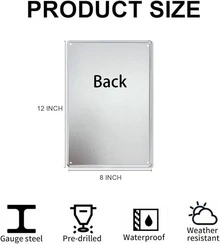 1 Piece 20. 07x 30. 23cm Square Metal Sign - Traditional  Sari Portrait Wall Art, Lightweight And Durable Iron Cultural Home Decoration, Suitable For Festivals, Parties, Cafes And Gardens, Indoor/Outdoor Hanging Gift, With Commemorative Value, 2D Flat, Perfect Room Decoration - Nhiều màu - Xem 9