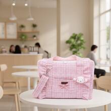 PINCOOL Transportadora de gatos portátil, transportadora de gatos com laterais macias para gatos médios e cães pequenos de até 15 libras, transportadora de cães de viagem aprovada pela companhia aérea, transportadora de animais de estimação com bolsa respirável - Multicolorido - Ver 4