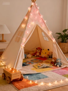 1pc 1.5/3/4.5M 10/20/30 LED Pink Crystal Star String Lights, Cute Warm Pentagram Shaped Atmosphere Decorative Battery Operated Lights For Baby Room, Bedroom, Party, Holiday Decor - Warm Light - View 11