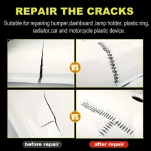 Plastic Welding Machine - Welding Kit With 200/600/1000 Welding Nails, Suitable For Car Bumpers And PVC Repair Welding Kits,Lightweight Design, Durable Plastic Gun (European Plug)