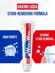 LION Baking Soda Whitening Toothpaste [Grapefruit Scent] 120G/4.23OZ, HOT Purity Baking Soda Breaks Down Stubborn Stains, Deep Cleans Between Teeth No Harm, Gentle Alkaline Foam, Fresh Grapefruit Breath, Daily Whitening for Brighter Teeth - 獅王小蘇打美白牙膏(葡萄柚香型) - 查看 6