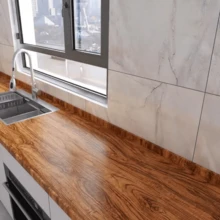 1 Roll, Waterproof Vintage Wood Grain Peel And Stick Wallpaper, Oil-Resistant PVC Material, Removable Backing Paper, Suitable For Living Room, Kitchen, Bedroom, Dorm, Furniture Renewal