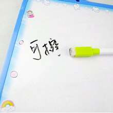 1/4pcs Kids Whiteboard For Teaching, Cartoon Double-Sided Erasable Drawing Board, Student Graffiti Wipe Board, Back To School Gift (Comes With Erasable Marker, Color Random) - Multicolor - View 5