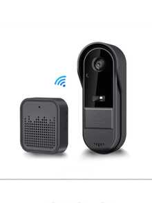 1个无线智能视频门铃摄像头，支持2.4G WiFi、无线对讲、语音转换、双向语音、夜视、远程监控和即时报警功能
