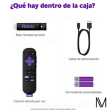 Roku Streaming Stick Hd 2025 Con Control De Voz Para Tv - Tipo de Enchufe B USA (110-127V) - Ver 2