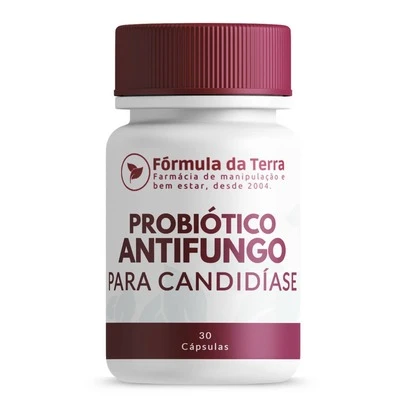 Probiótico Natural para Candidíase 30 Cápsulas | Equilíbrio da Flora e Bem-Estar Feminino