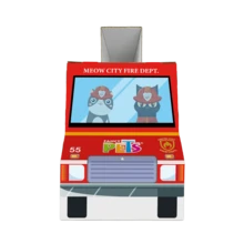FANCY PETS Cat Tunnels - 彩色 - 查看 3