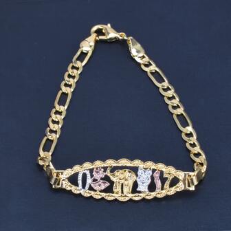 1 pieza Pulsera de la suerte, de moda y única, regalo ideal para días festivos, adecuado tanto para hombres como para mujeres, adecuado para el uso diario de las mujeres, celebraciones de días festivos, fiestas, accesorios religiosos, Navidad, regalo del Día de San Valentín, regalo para ella, mejor regalo para novia/mamá