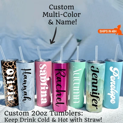 Bình giữ nhiệt bằng thép không gỉ 20oz (khoảng 93ml) có thể cá nhân hóa - Thành đôi, in ảnh theo yêu cầu, quà Giáng sinh độc đáo cho nữ, nam, quà tân gia, chống rò rỉ, vừa với giá đỡ cốc trên ô tô, dùng được cả bốn mùa, lý tưởng cho cắm trại, du lịch, nhà cửa, văn phòng, trường học.