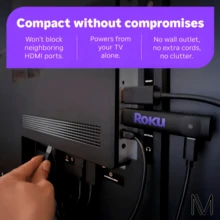 Roku Streaming Stick Hd 2025 Con Control De Voz Para Tv - Tipo de Enchufe B USA (110-127V) - Ver 5