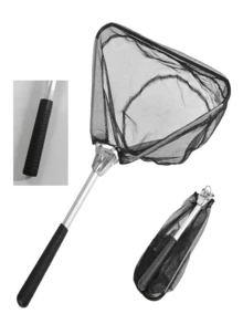 Outdoor Fishing Dip Net - Silver - View 2