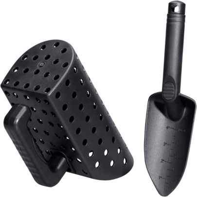 Scoop &Amp; Shovel, ABS Plastic Sand Scoop &Amp; Shovel With Ergonomic Handle, Lightweight &Amp; Portable Detecting Sand Scoop Se...