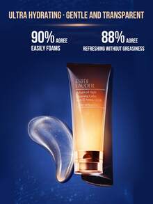 Estée Lauder Gel rửa mặt dịu nhẹ giàu axit amin (15/30/100ml), cân bằng độ ẩm đến 92%, hiệu quả làm sạch đến 93% không để lại cặn, dưỡng ẩm đến 91% mà không gây khô căng da. Công thức chứa 3 chất hoạt động bề mặt dịu nhẹ giúp làm sạch sâu nhưng vẫn nhẹ nhàng, tăng cường hàng rào bảo vệ da. Phù hợp với mọi loại da, dùng làm sữa rửa mặt dịu nhẹ hàng ngày, là sự lựa chọn lý tưởng cho quy trình chăm sóc da cao cấp hàng ngày. - Gel rửa mặt phục hồi ban đêm Estée Lauder Advanced Night Repair - Xem 6
