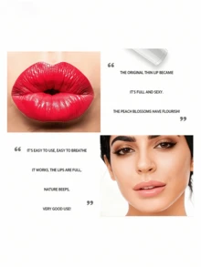 Lip Plumper, Vacuum Suction Lip Enhancer - Instant Natural Lip Plumping, Painless Home Lip Plumping Tool, Silicone Material, Portable, Designed Specifically For Women.