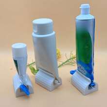 4/3/2/1件装牙膏分配器收纳架，浴室配件牙膏挤压器支架，染发化妆品创意挤压器，方便简单的浴室小工具，不浪费，家居浴室装饰，秋季装饰，返校季装饰，家居配件 - 彩色 - 查看 6