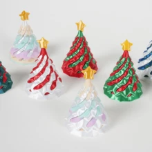 1piece 3D-Printed Christmas Tree Spiral Cone Stress Relief Gift – Dual-Colour Twisting Fun An Innovative Christmas Tree Design Offering A Unique Experience. Play With It Or Display It As A Decorative Piece – The Perfect Choice For Christmas Gifts, Birthday Presents, Valentine's Day Tokens, Or Festive Presents - Multicolor - View 3
