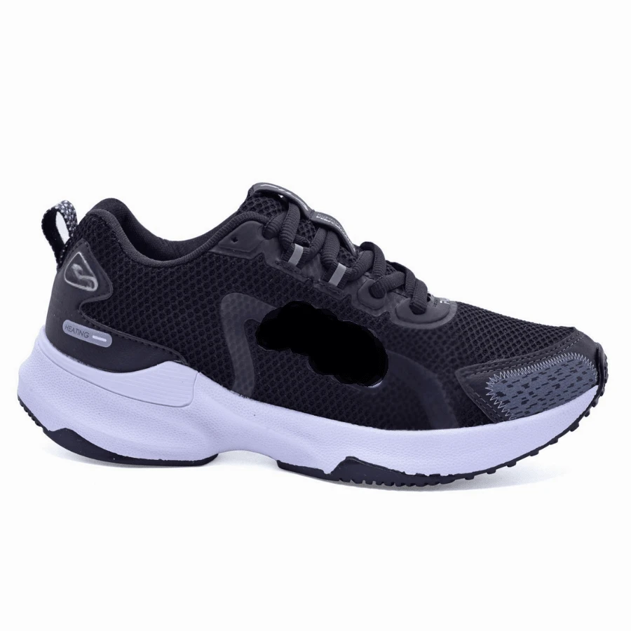FL Men's Sneakers Everyday Sport Walking Gym Lightweight Comfortable Athletic Shoes Heating - 白色黑色 - 查看 1