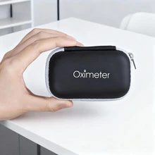 Oximetro 数字手指脉搏血氧仪，带 LED 显示屏，血氧饱和度和脉搏率监测器，便携式 SpO2 监测器